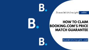 how to claim we price match on Booking.com